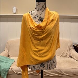 Golden Yellow Women's Wrap